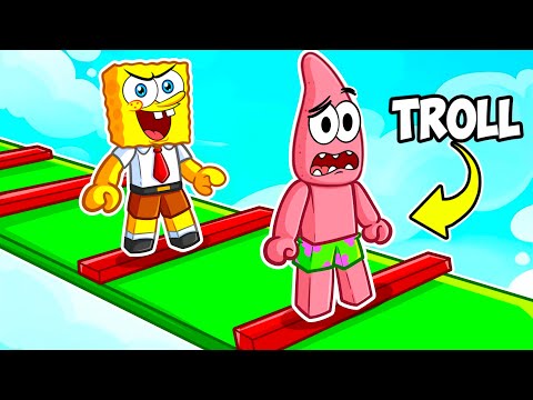 Trolling PATRICK with Extreme Troll Obby..