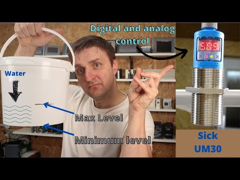 Sick UM30 Sensor wiring and set up for analog/digital liquid level control. Worth the investment?
