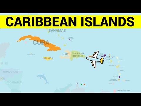 CARIBBEAN ISLANDS MAP - Learn the Countries and Islands of the Caribbean