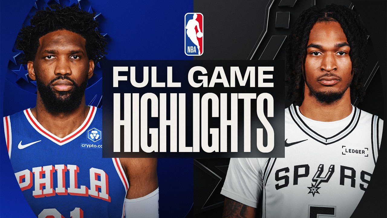 76ERS at SPURS | FULL GAME HIGHLIGHTS | April 6, 2026