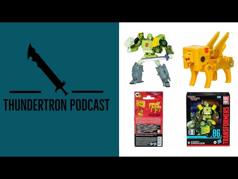Thundertron Podcast: Transformers Studio Series 86 Steeljaw, Bumblebee, Springer Revealed (Thoughts)
