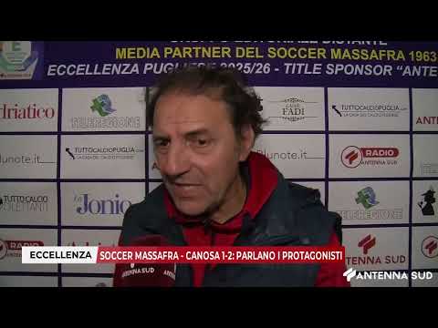 December 18, 2025 - Excellence: Soccer Massafra - Canosa 1-2, the players speak out