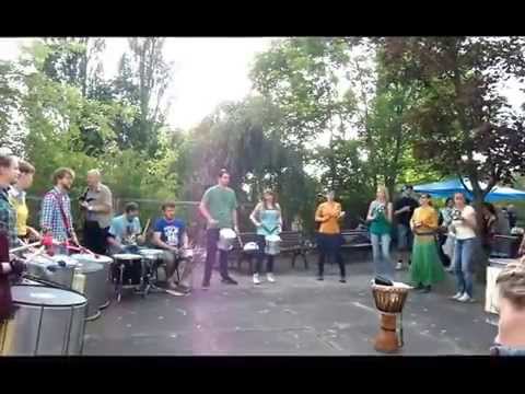 Frühlingsfest 2015 Auftritt Trommelkurs VKK Berlin