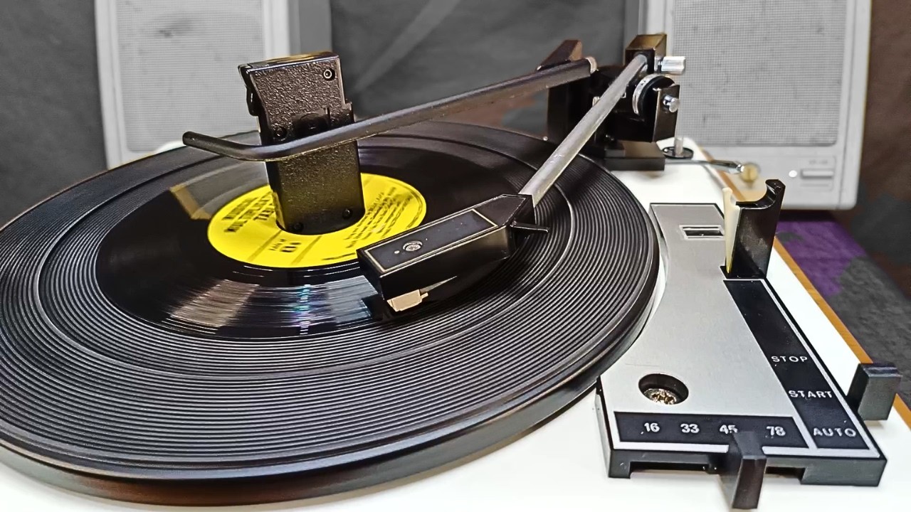 Custom-Built Record Changer from the 1970s