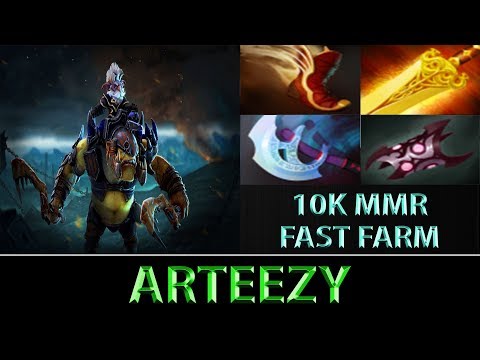 Arteezy [Alchemist] 10K MMR Fast Farm ► FPL NA ► Dota 2 7.06f