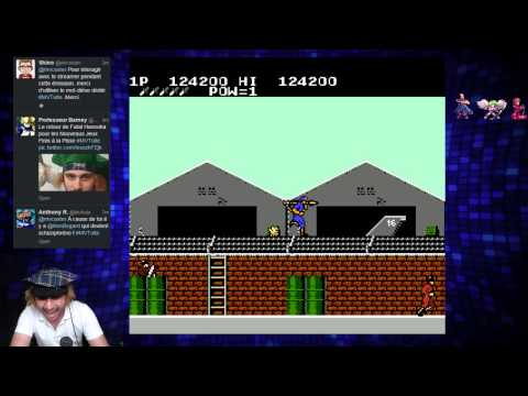 [Ep#1] LET'S PLAIE x NJFALP - Rush'n Attack NES avec Fatal Hanouka