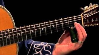 Guitar of Fred McDowell taught by Tom Feldmann.