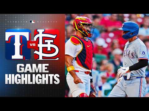 세인트루이스 VS 텍사스 5:3 MLB 스포츠하이라이트