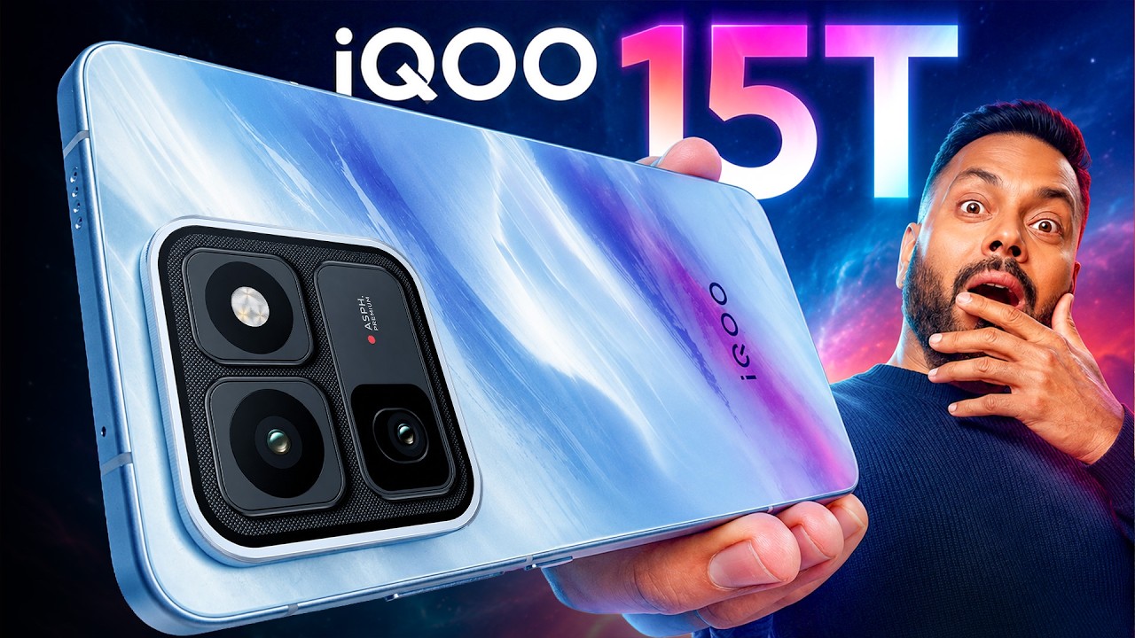 iQOO 15T Unboxing & First Look ⚡ 144Hz + 2K, D9500 Monster, 8000mAh & More