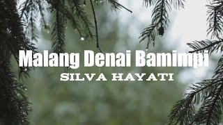 Download lagu MALANG DENAI BAMIMPI -  SILVA HAYATI (Lirik lagu) mp3