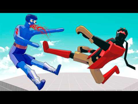 SUPER KICKBOXER vs EVERY UNIT | Totally Accurate Battle Simulator-TABS