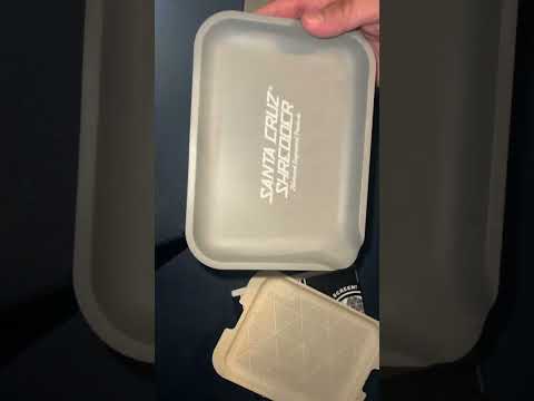 Unboxing Santa Cruz Shredder ALL HEMP Tray Kit!! #shorts #short #shortvideo #santacruz  #hemp #raw