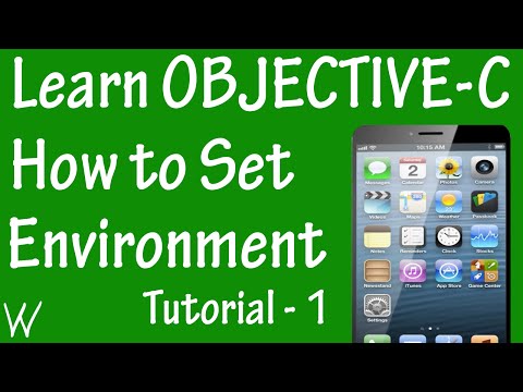 Free Objective C Programming Tutorial for Beginners 1 - Setting Environment in Objective C