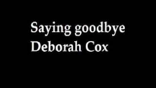 saying goodbye  audio only