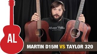 Video thumbnail for Martin D15M VS Taylor 320 - Can you hear the difference? by Acoustic Letter