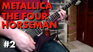 Metallica The Four Horsemen (guitar cover) - Bryan Plays Albums #2