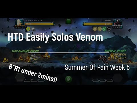 HTD easily solos Summer Of Pain Venom week5.