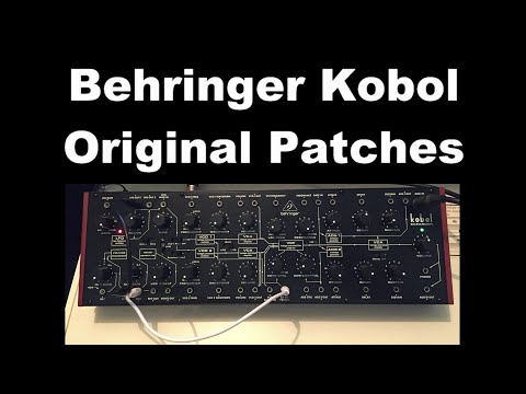 Behringer Kobol Patches