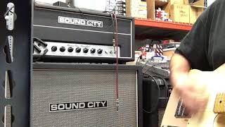 Video thumbnail for New Sound City Master One Hundred meets Old School Junkbox Esquire by Fryette Amps