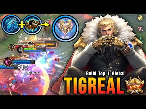 Tigreal with New OP Item (AUTO MVP) - Build Top 1 Global Tigreal ~ MLBB
