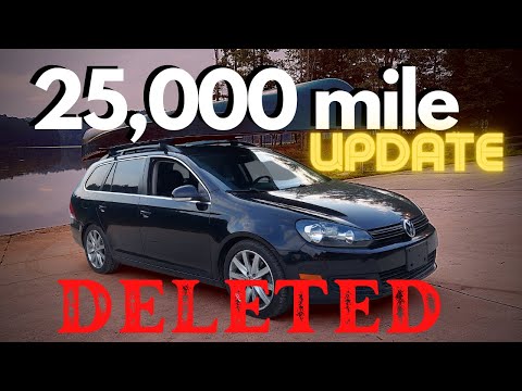 25,000 Mile Update EGR DPF DELETE and Tune MK6 Jetta Sportwagen