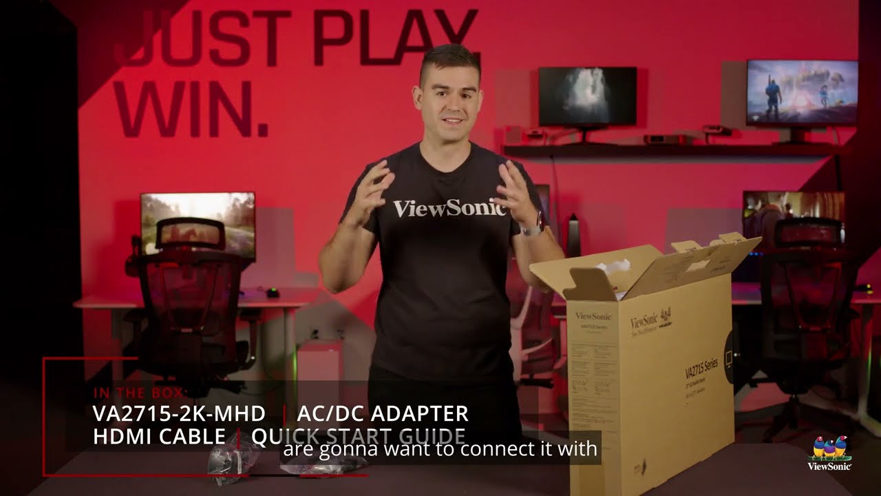 Unboxing the VA2715-2K-MHD 27" 2K Monitor
