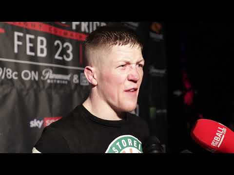 Emotional Paul Redmond reacts to his Bellator 217 win