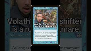This card is a rules NIGHTMARE #mtg