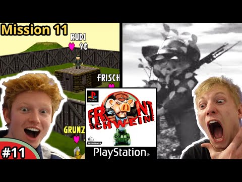 Frontschweine (PS1) 🕹️🐷 11: RUDI! VERSTECK DICH!