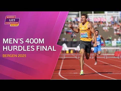 Men’s 400m Hurdles Final 💥| Full Replay | Bergen 2025 U23 Championships