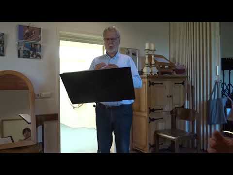 Work on technique I Hertzen Hokwerda bas- bariton I Wagner - Wolframa's aria I Tannhäuser