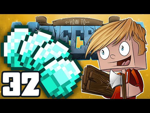 Minecraft: HOW TO MINECRAFT! "Diamond Quadfeed" Episode 32 (Minecraft 1.8 SMP/Lets Play!)