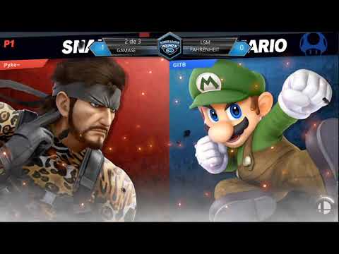 BLR5 Ultimate 2.0 - Gamase (Mario) vs Fahrenheit (Snake) - LSF