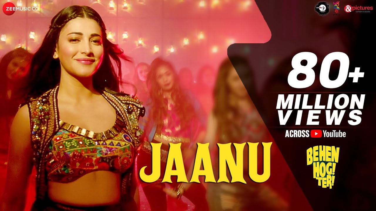 Jaanu Lyrics | Behen Hogi Teri | Rajkummar Rao, Shruti Haasan | Juggy D, Raftaar | Rahul Dev Burman, Rishi Rich