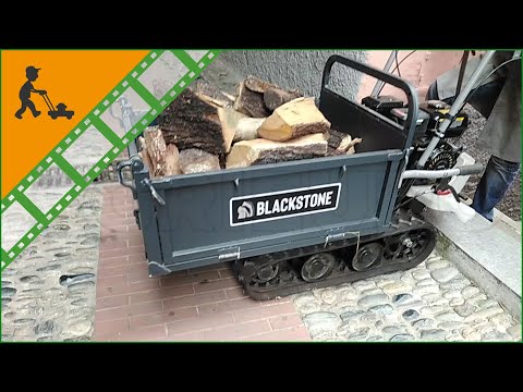 Blackstone TB 3250 F Tracked Power Barrow with Tilting Sides - 320 Kg - Customer's operating video