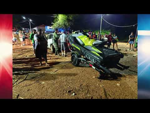 JOVEM MORRE APÓS ACIDENTE ENTRE JETSKI E BARCO EM ARAGUANÃ - TO