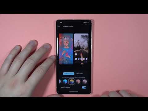 How to Change System Colors on Google Pixel 7 Pro?
