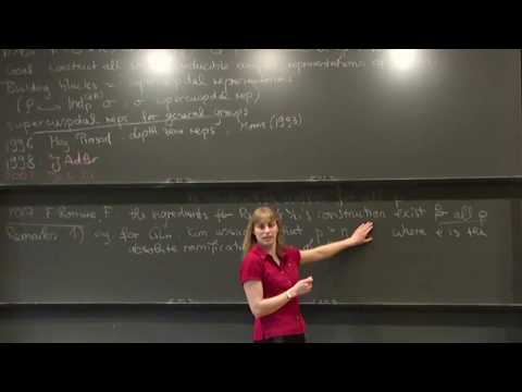 Representations of p-adic groupsz - Jessica Fintzen