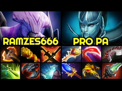 RAMZES666 Faceless Void Hard Game vs Divine Rapier Phantom Assassin 7.27 Dota 2