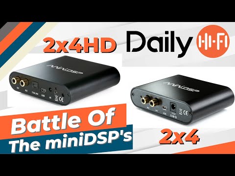 miniDSP 2x4HD VS miniDSP 2x4