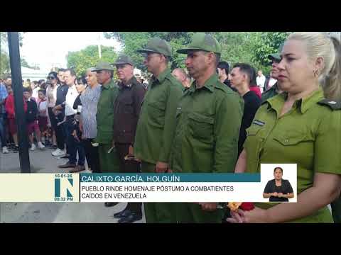 Homenaje a héroes caídos en Venezuela en Buenaventura