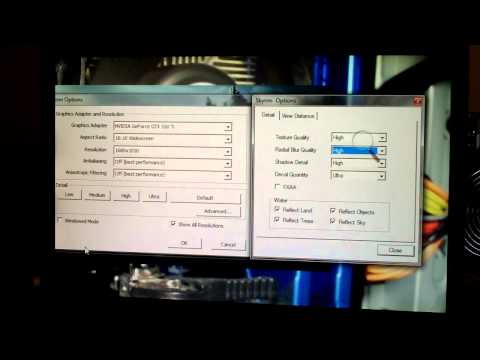 AMD Gaming Computer: Skyrim Settings