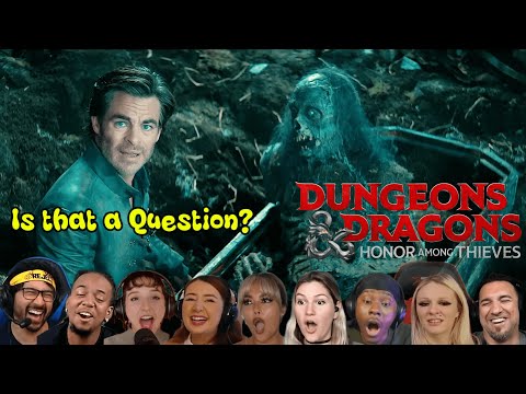 Best Reactions to "You Can Only Ask 5 Questions" | Dungeons & Dragons Honor Among Thieves (2023)