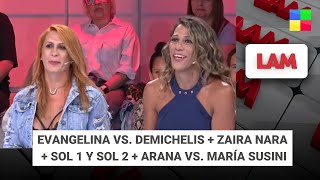 Download lagu EVANGELINA VS. DEMICHELIS   ZAIRA NARA   ARANA VS. MARÍA SUSINI #LAM | Programa completo (27/01/26) mp3