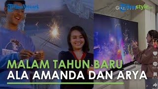 Momen Amanda Manopo saat Malam Tahun Baru, Videonya Ditonton Sampai 12,4 Juta, Arya Saloka Kemana?