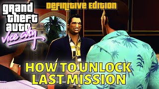 HOW TO UNLOCK GTA Vice City - FINAL MISSION - Keep