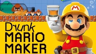 DRUNK MARIO MAKER - Super Mario Maker Gameplay