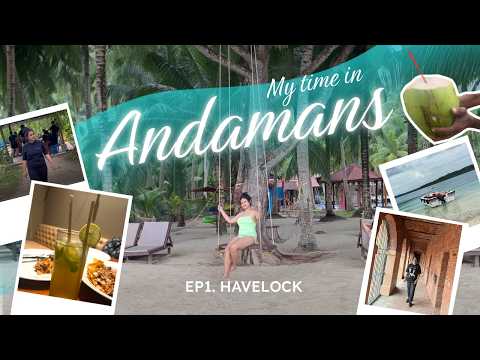 Andamans Vlog | Island vibes 🏖️, cafes, spots and my EPIC scuba fail | Havelock Ep.1