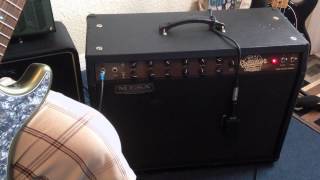 Video thumbnail for Mesa Boogie Maverick Dual Rectifier demo w Strat clean and lead channels by Guy Capuano