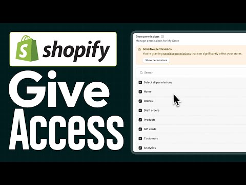 How To Give Access To Developer on Shopify (2026)